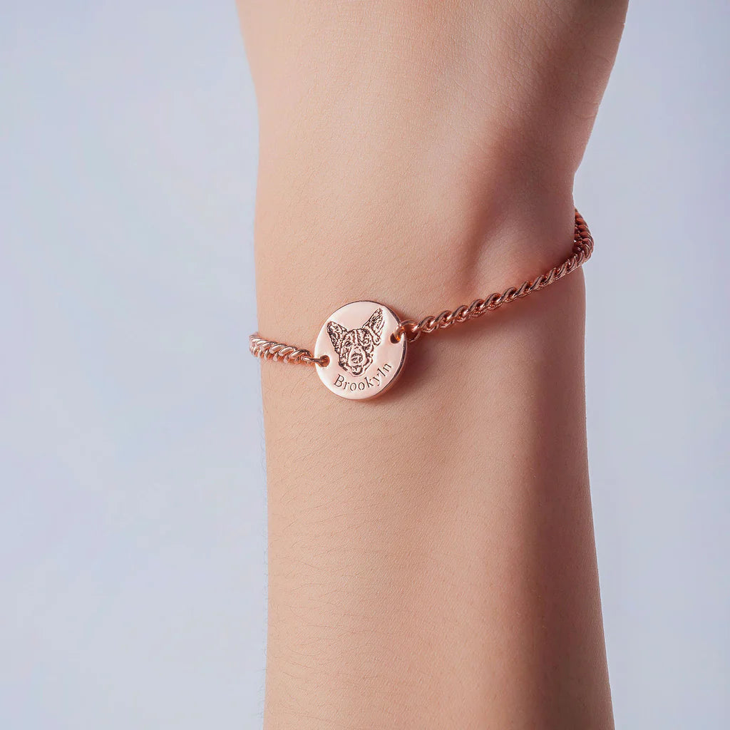 Custom Pet Bracelets – Personalized Engraved Pet Jewelry for Pet Lovers