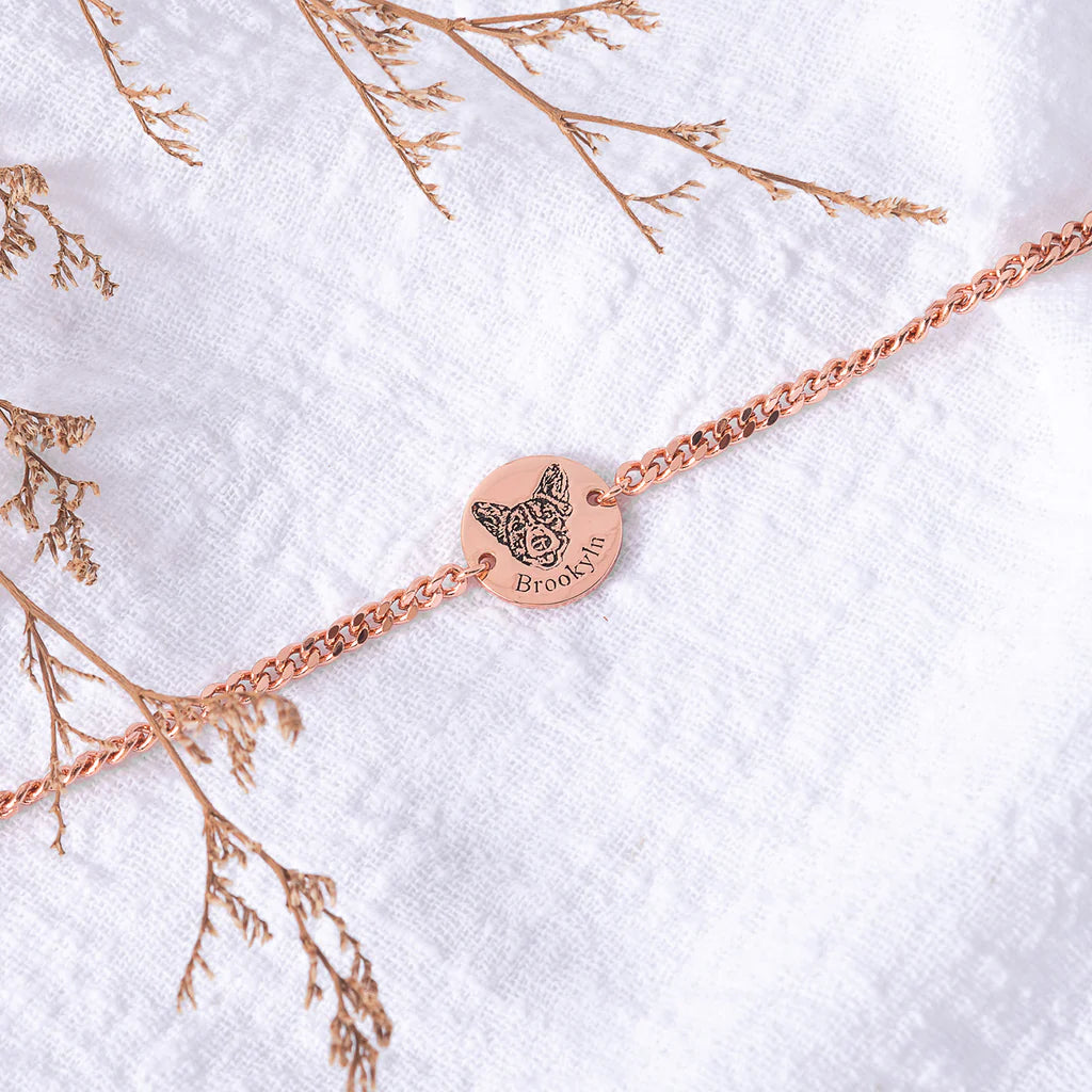 Custom Pet Bracelets – Personalized Engraved Pet Jewelry for Pet Lovers