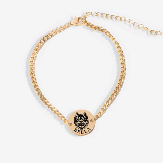 Custom Pet Bracelets – Personalized Engraved Pet Jewelry for Pet Lovers